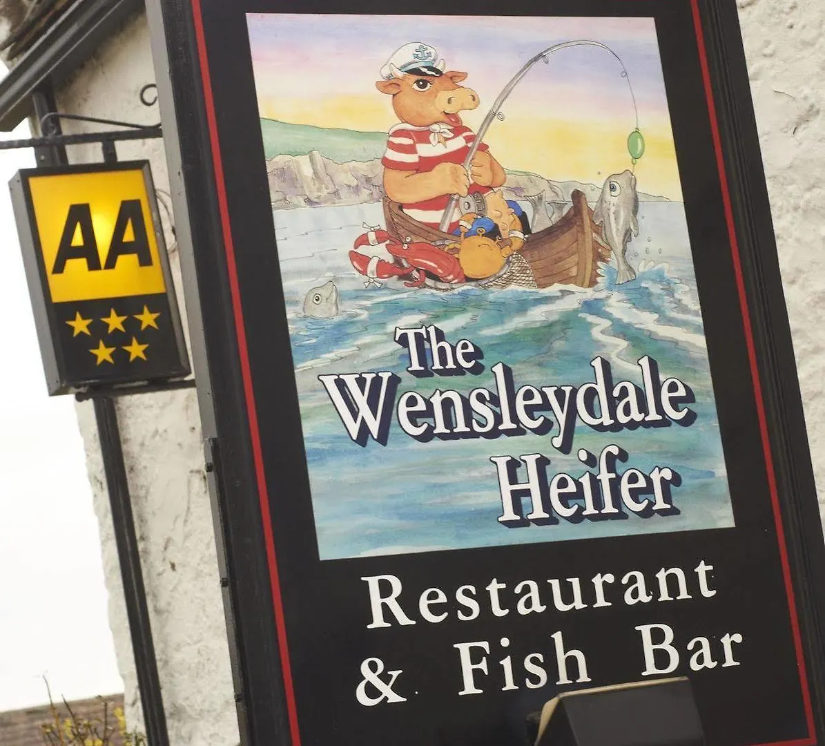 ホテル The Wensleydale Heifer レイバーン